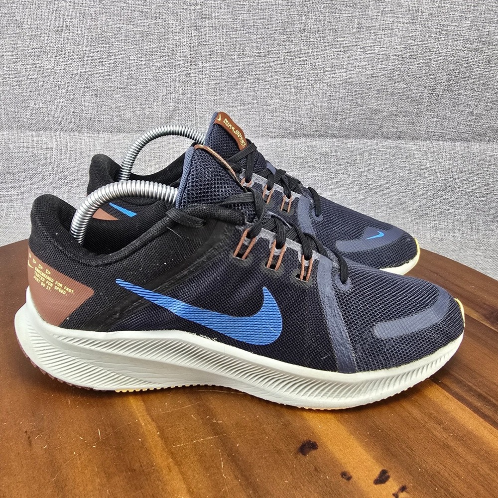 Nike Quest 4 Mens Running Shoes Navy Blue Bronze DA1105-400 Size‎ 7.5